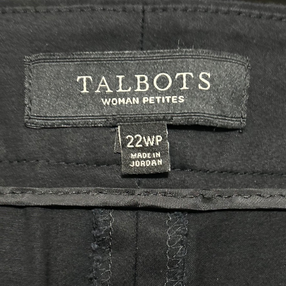 Talbots Shorts 22WP Black Casual Chino 44X9 Preppy Beach Party Stretch Comfort - Picture 9 of 11